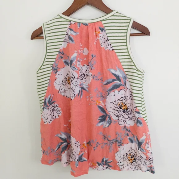 Doe & Rae Mixed Media Layered Top Size Small - Picture 8 of 8